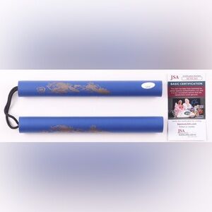 Nick Diaz Training Nun-Chucks Signed, and Authenticated (JSA)